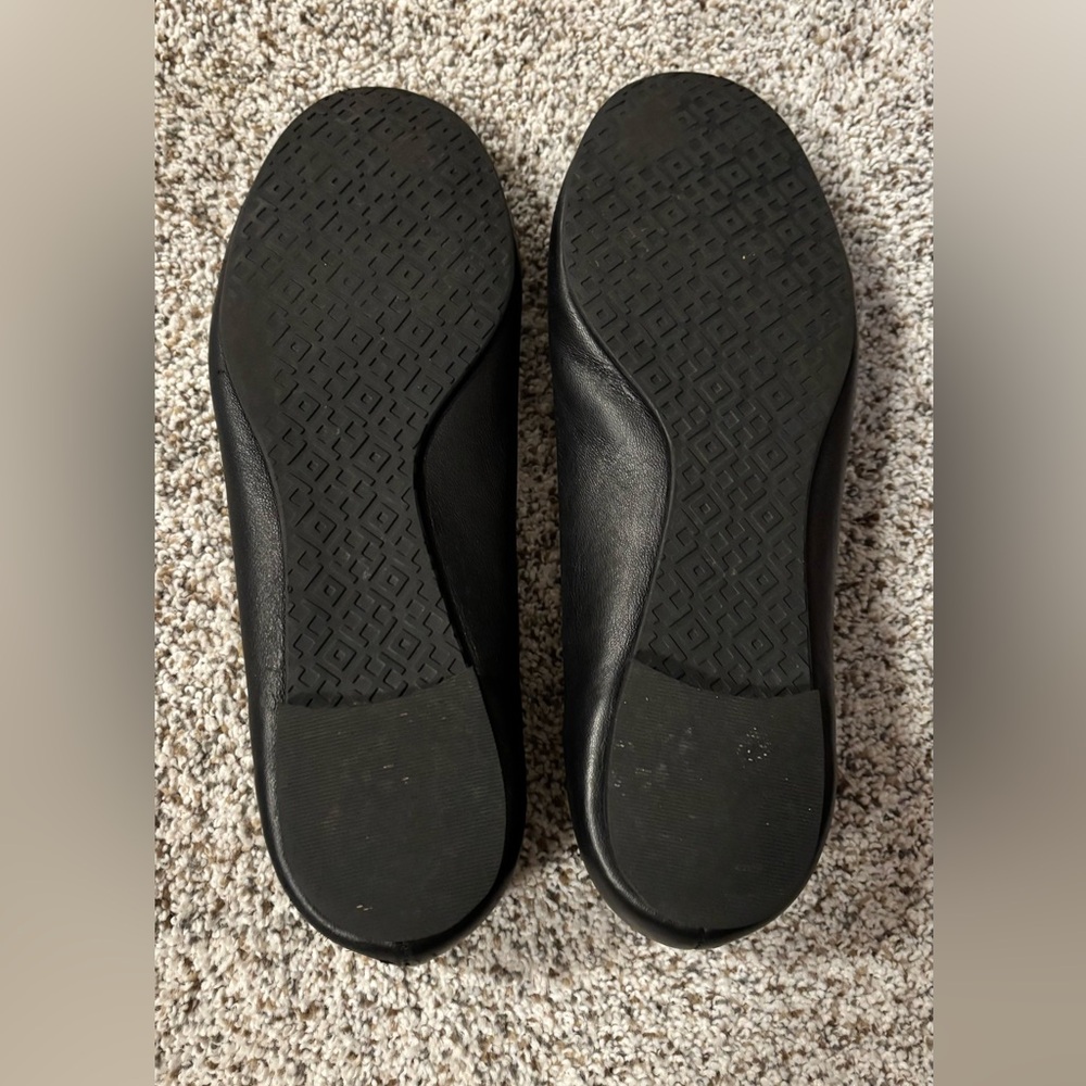 Tory Burch Black Reva flats size 7 - Picture 5 of 6